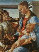 Sandro Botticelli Madonna and Child with an Angel oil